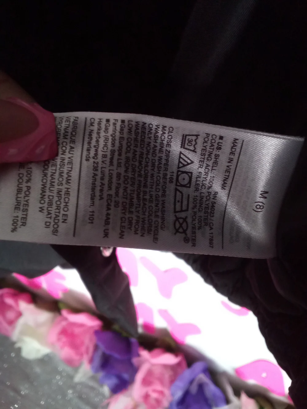 Old Navy Black Hooded Puffer Jacket for Kids